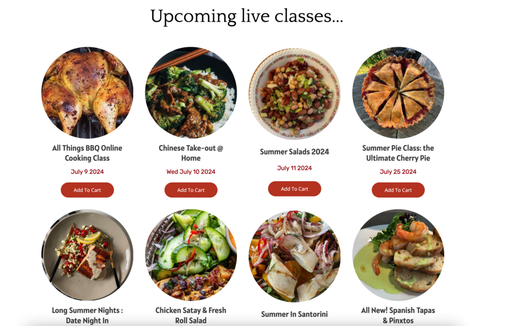 the culinary studio - Servv events booking app for food and recipe classes