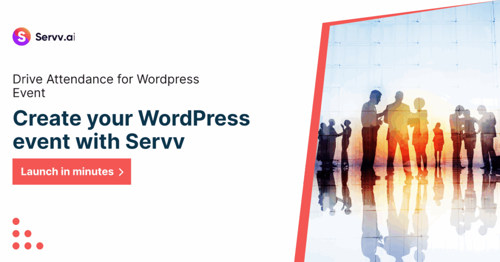 drive attendance for WordPress event