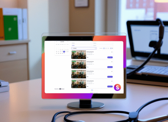 create managed event booking sites using Servv Cloud